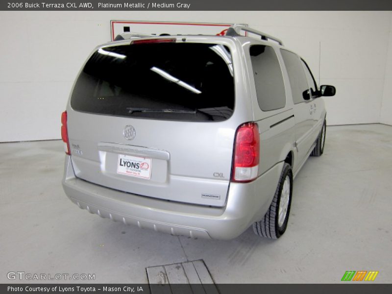 Platinum Metallic / Medium Gray 2006 Buick Terraza CXL AWD