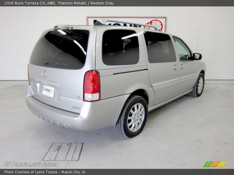 Platinum Metallic / Medium Gray 2006 Buick Terraza CXL AWD