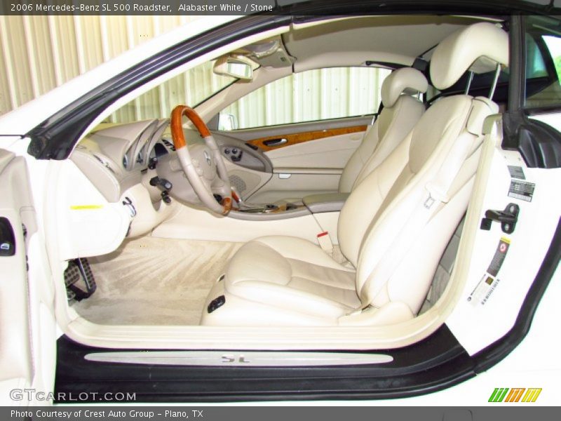  2006 SL 500 Roadster Stone Interior