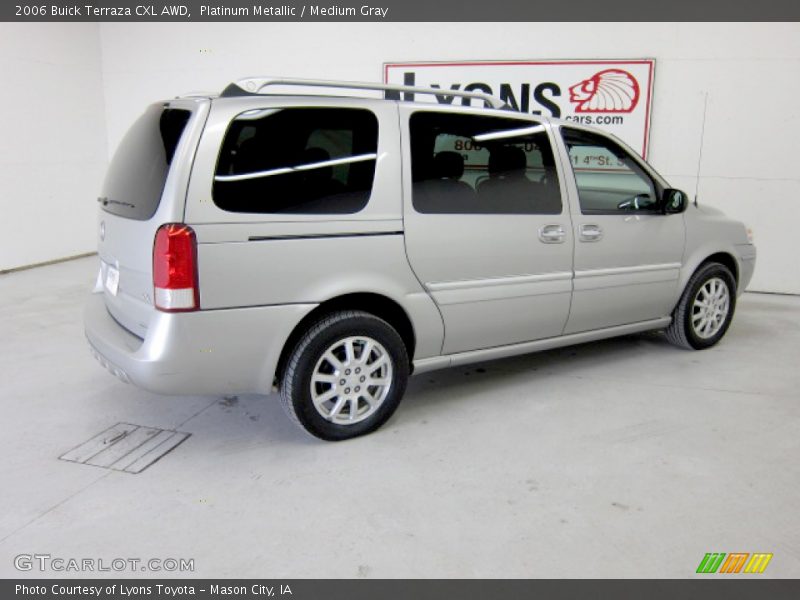 Platinum Metallic / Medium Gray 2006 Buick Terraza CXL AWD