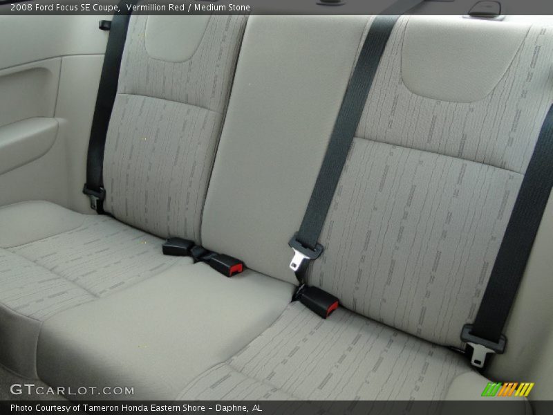 Vermillion Red / Medium Stone 2008 Ford Focus SE Coupe