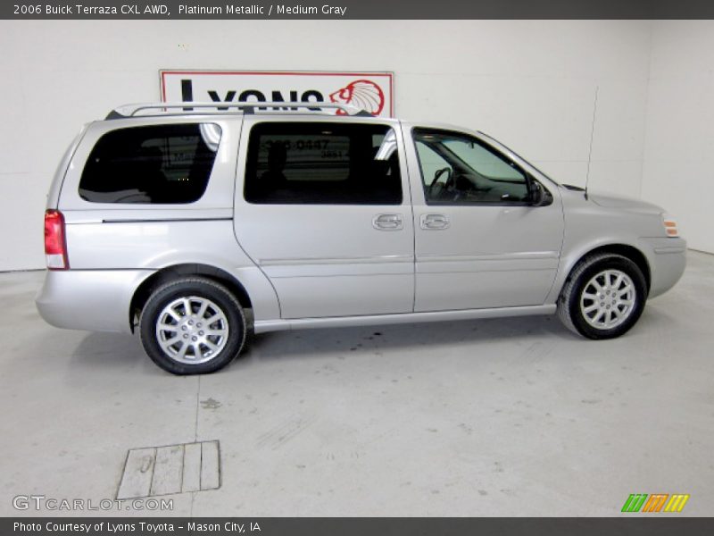 Platinum Metallic / Medium Gray 2006 Buick Terraza CXL AWD