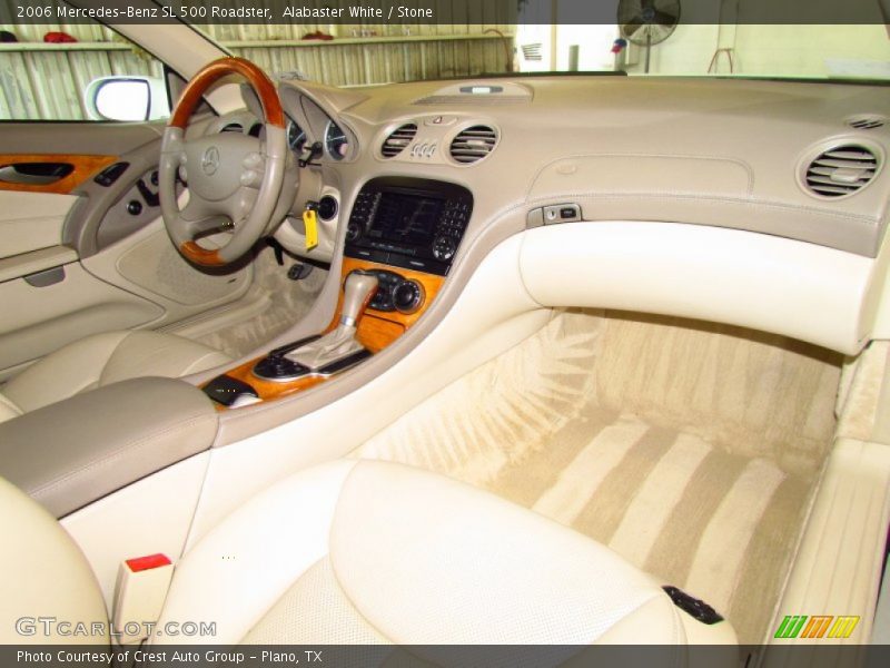  2006 SL 500 Roadster Stone Interior