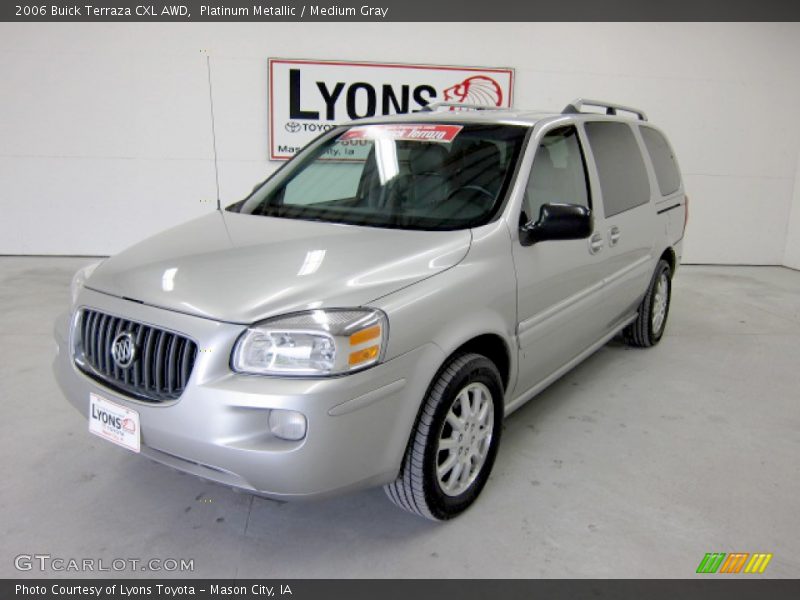 Platinum Metallic / Medium Gray 2006 Buick Terraza CXL AWD