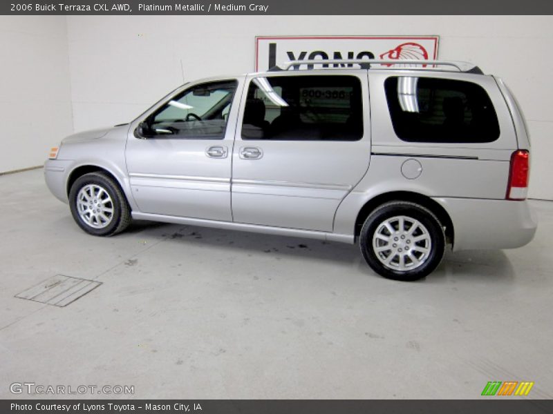 Platinum Metallic / Medium Gray 2006 Buick Terraza CXL AWD