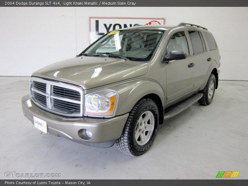 Light Khaki Metallic / Medium Slate Gray 2004 Dodge Durango SLT 4x4