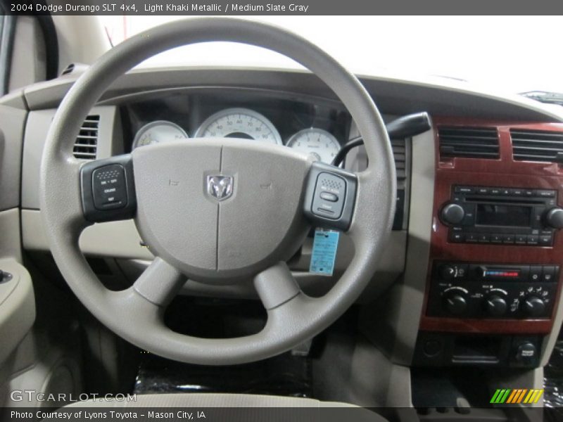 Light Khaki Metallic / Medium Slate Gray 2004 Dodge Durango SLT 4x4
