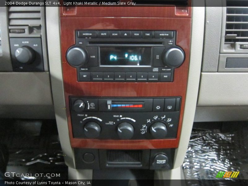 Light Khaki Metallic / Medium Slate Gray 2004 Dodge Durango SLT 4x4
