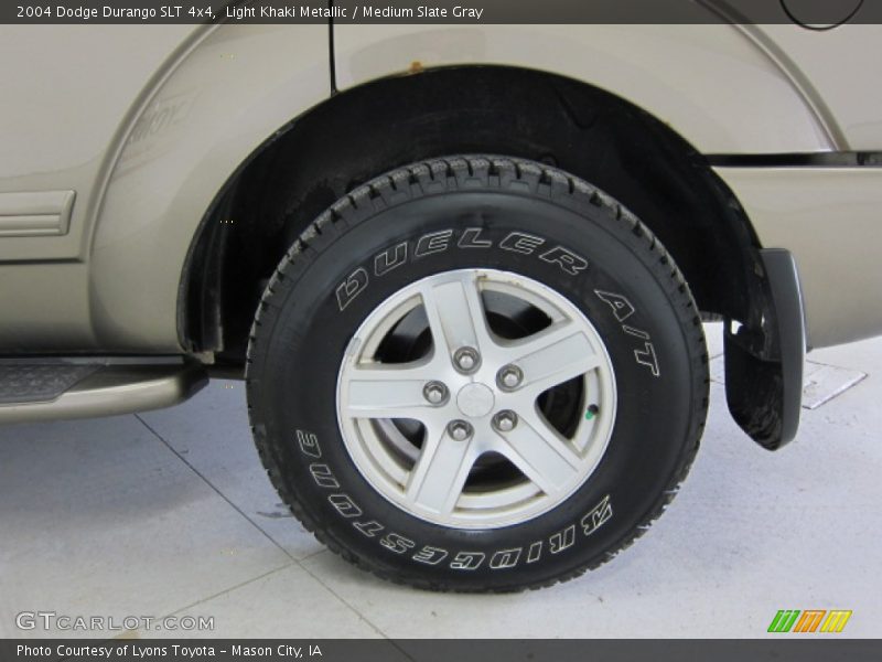 Light Khaki Metallic / Medium Slate Gray 2004 Dodge Durango SLT 4x4