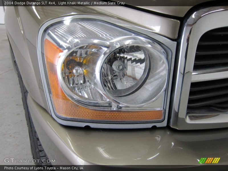 Light Khaki Metallic / Medium Slate Gray 2004 Dodge Durango SLT 4x4