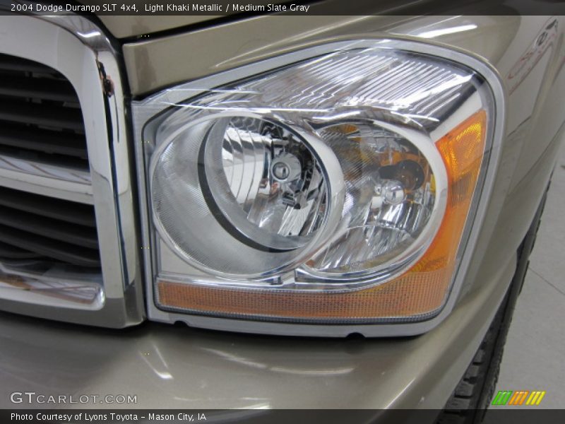 Light Khaki Metallic / Medium Slate Gray 2004 Dodge Durango SLT 4x4