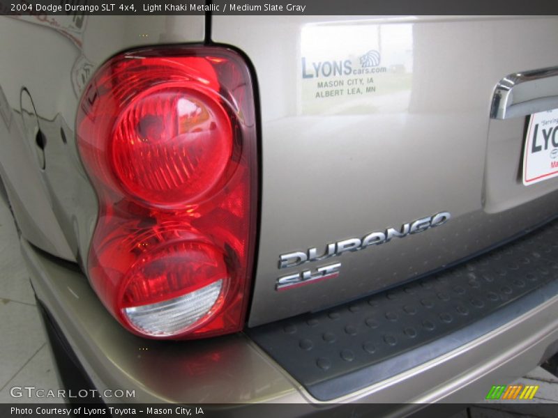 Light Khaki Metallic / Medium Slate Gray 2004 Dodge Durango SLT 4x4