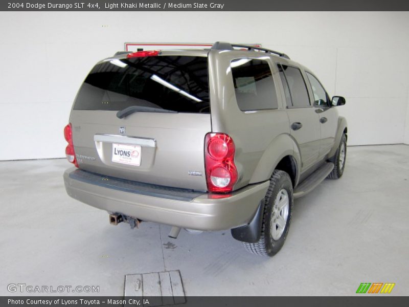 Light Khaki Metallic / Medium Slate Gray 2004 Dodge Durango SLT 4x4