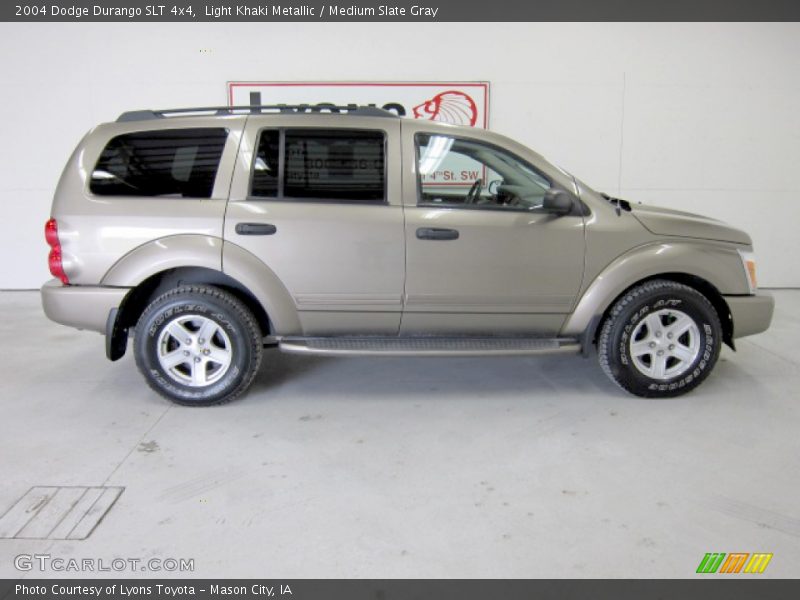Light Khaki Metallic / Medium Slate Gray 2004 Dodge Durango SLT 4x4