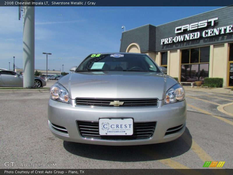 Silverstone Metallic / Gray 2008 Chevrolet Impala LT
