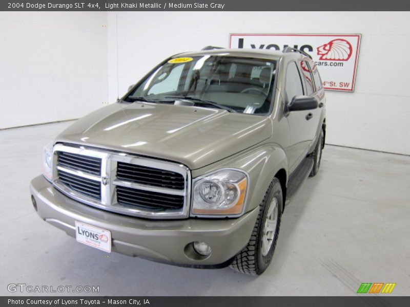 Light Khaki Metallic / Medium Slate Gray 2004 Dodge Durango SLT 4x4