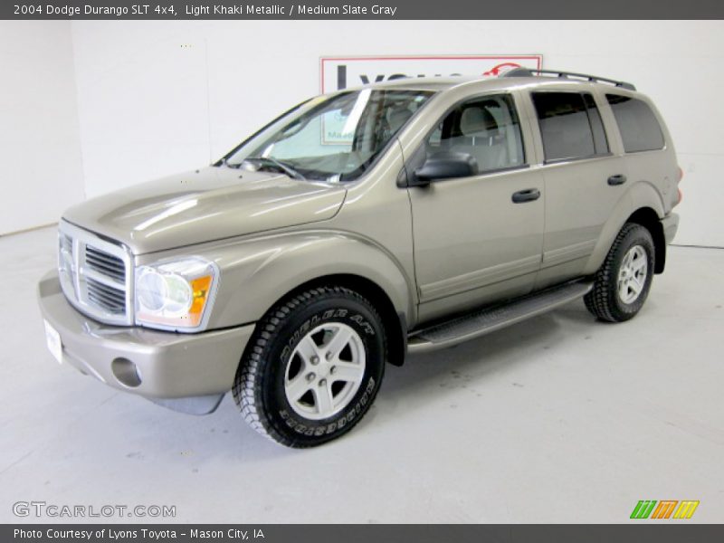Light Khaki Metallic / Medium Slate Gray 2004 Dodge Durango SLT 4x4