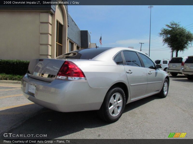 Silverstone Metallic / Gray 2008 Chevrolet Impala LT