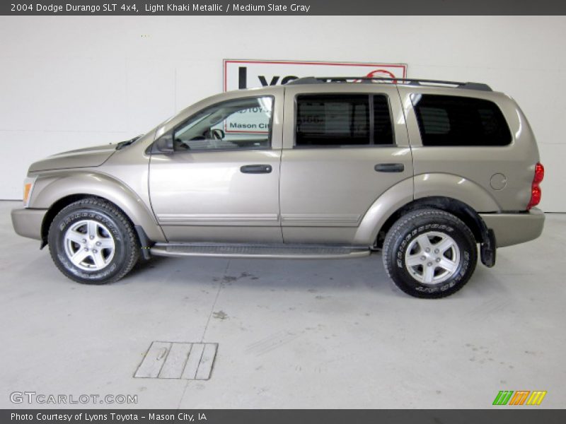 Light Khaki Metallic / Medium Slate Gray 2004 Dodge Durango SLT 4x4