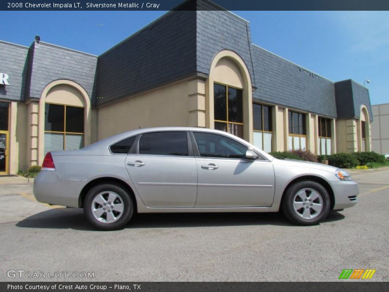 Silverstone Metallic / Gray 2008 Chevrolet Impala LT