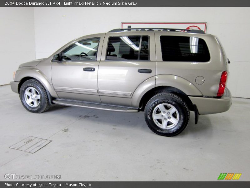Light Khaki Metallic / Medium Slate Gray 2004 Dodge Durango SLT 4x4