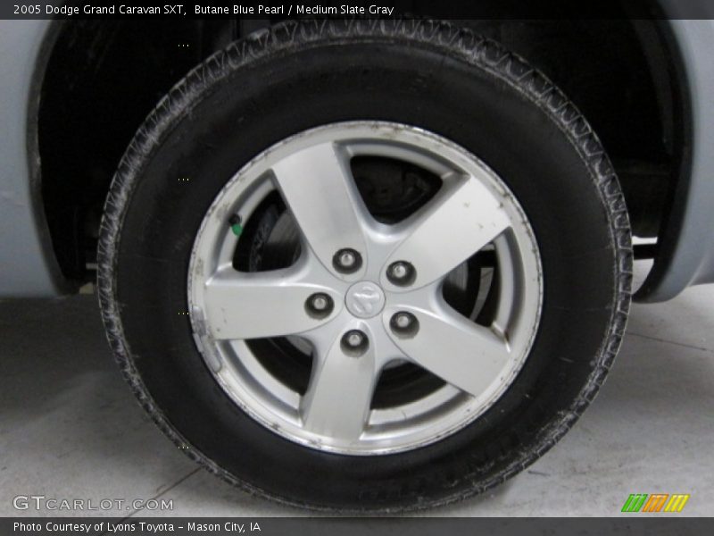 Butane Blue Pearl / Medium Slate Gray 2005 Dodge Grand Caravan SXT