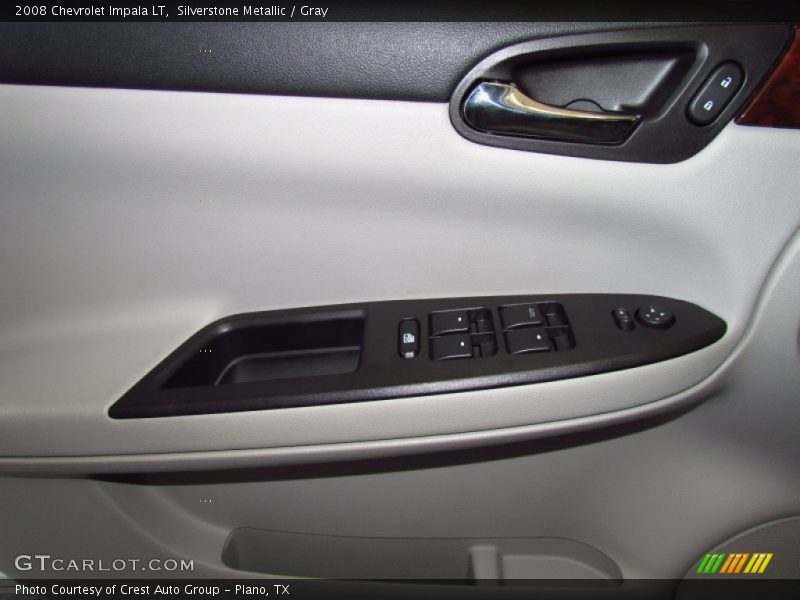 Silverstone Metallic / Gray 2008 Chevrolet Impala LT