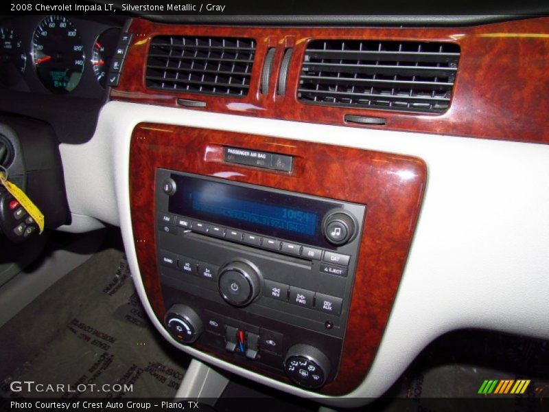 Silverstone Metallic / Gray 2008 Chevrolet Impala LT