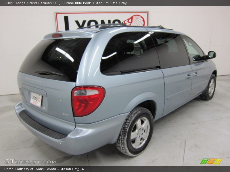Butane Blue Pearl / Medium Slate Gray 2005 Dodge Grand Caravan SXT