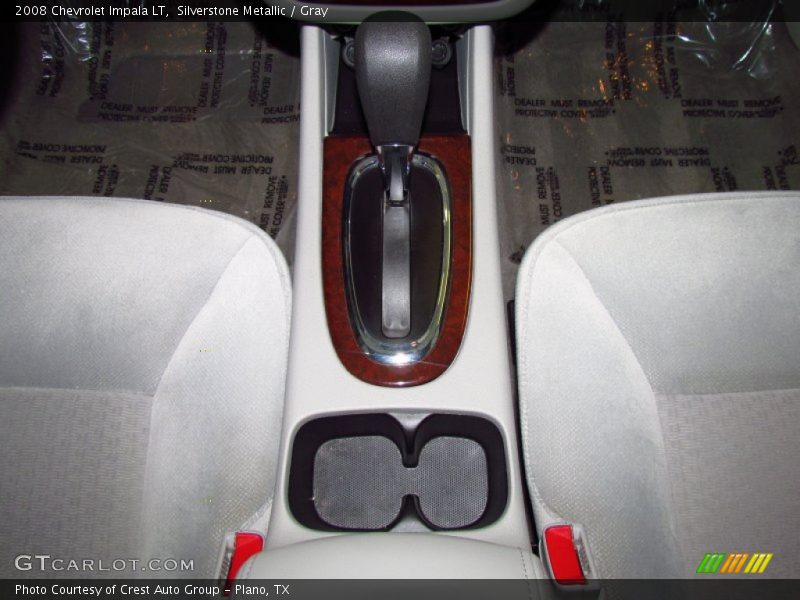Silverstone Metallic / Gray 2008 Chevrolet Impala LT