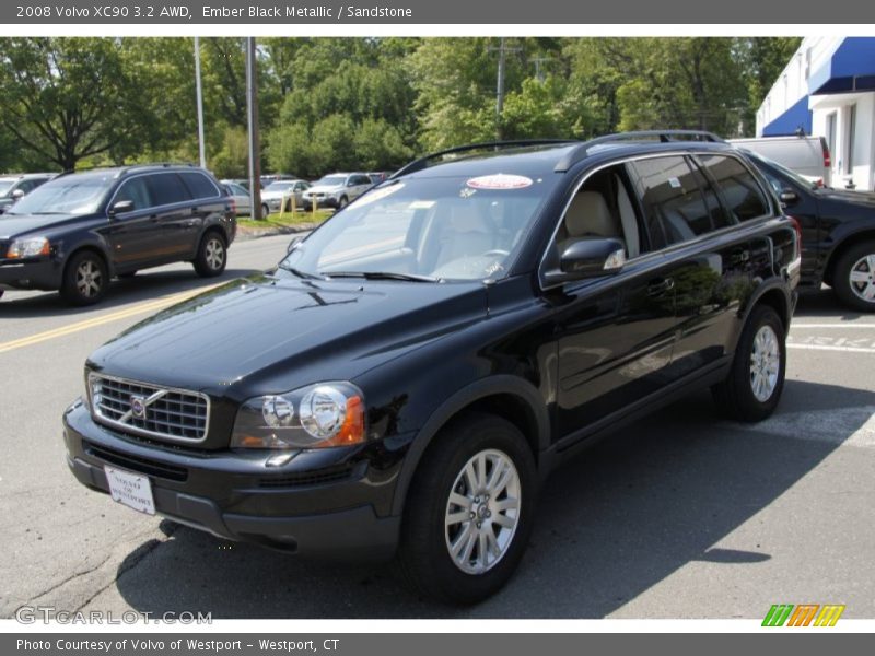 Ember Black Metallic / Sandstone 2008 Volvo XC90 3.2 AWD
