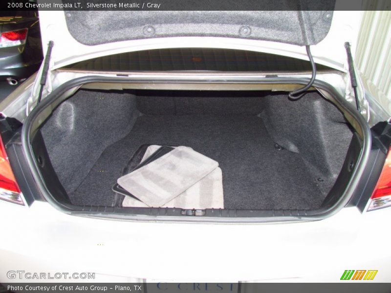 Silverstone Metallic / Gray 2008 Chevrolet Impala LT