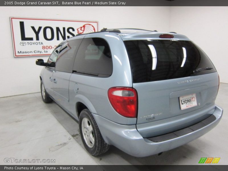 Butane Blue Pearl / Medium Slate Gray 2005 Dodge Grand Caravan SXT