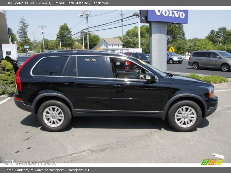 Ember Black Metallic / Sandstone 2008 Volvo XC90 3.2 AWD