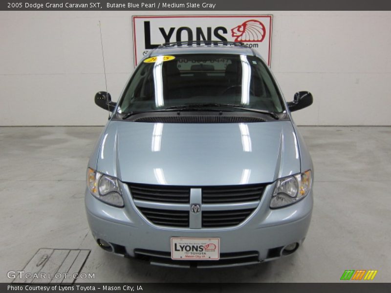 Butane Blue Pearl / Medium Slate Gray 2005 Dodge Grand Caravan SXT