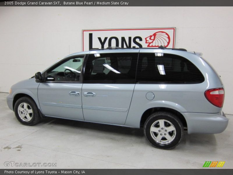 Butane Blue Pearl / Medium Slate Gray 2005 Dodge Grand Caravan SXT
