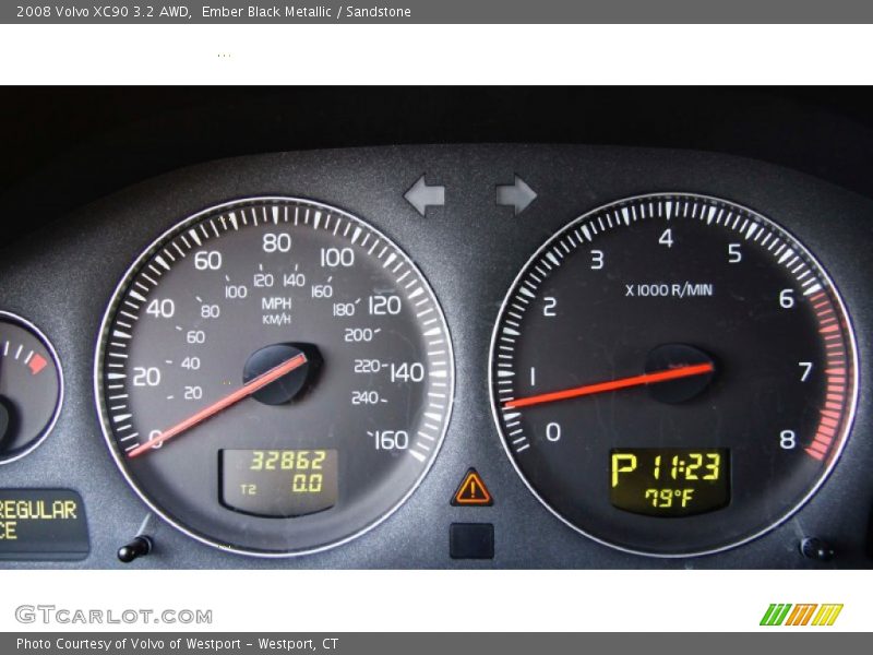 Ember Black Metallic / Sandstone 2008 Volvo XC90 3.2 AWD