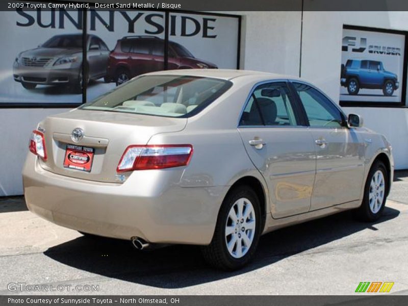 Desert Sand Metallic / Bisque 2009 Toyota Camry Hybrid