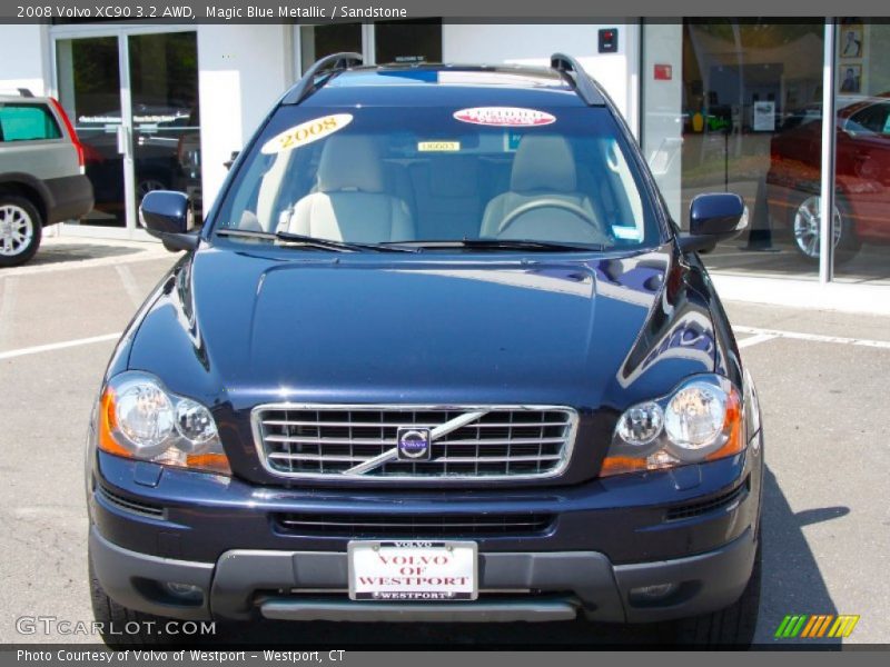 Magic Blue Metallic / Sandstone 2008 Volvo XC90 3.2 AWD