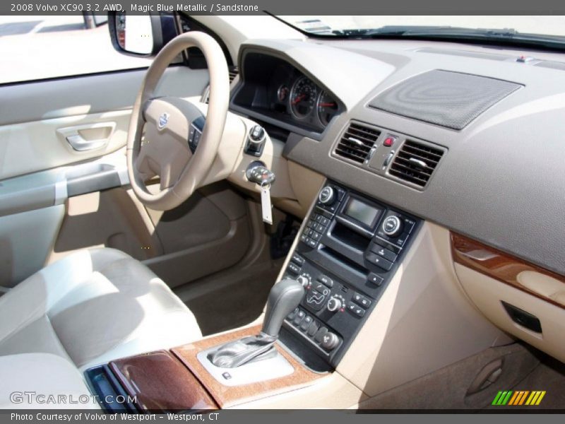 Magic Blue Metallic / Sandstone 2008 Volvo XC90 3.2 AWD