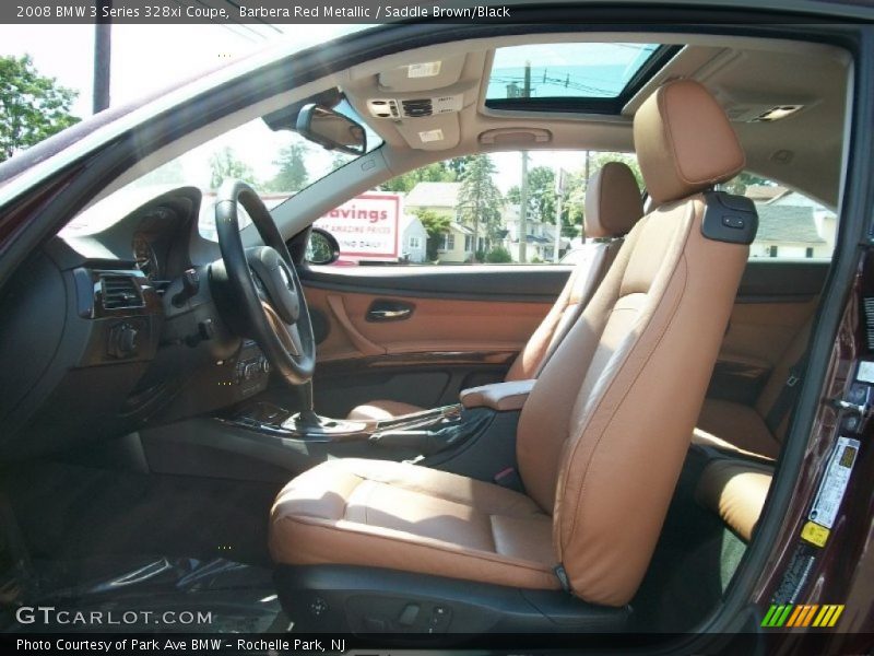 Barbera Red Metallic / Saddle Brown/Black 2008 BMW 3 Series 328xi Coupe