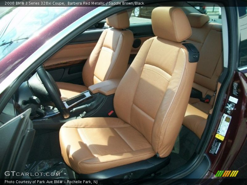 Barbera Red Metallic / Saddle Brown/Black 2008 BMW 3 Series 328xi Coupe