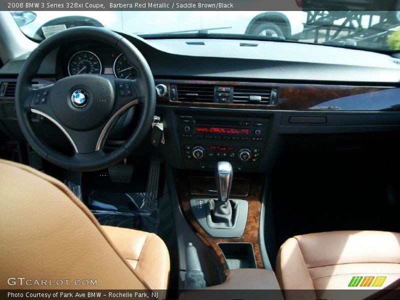 Barbera Red Metallic / Saddle Brown/Black 2008 BMW 3 Series 328xi Coupe