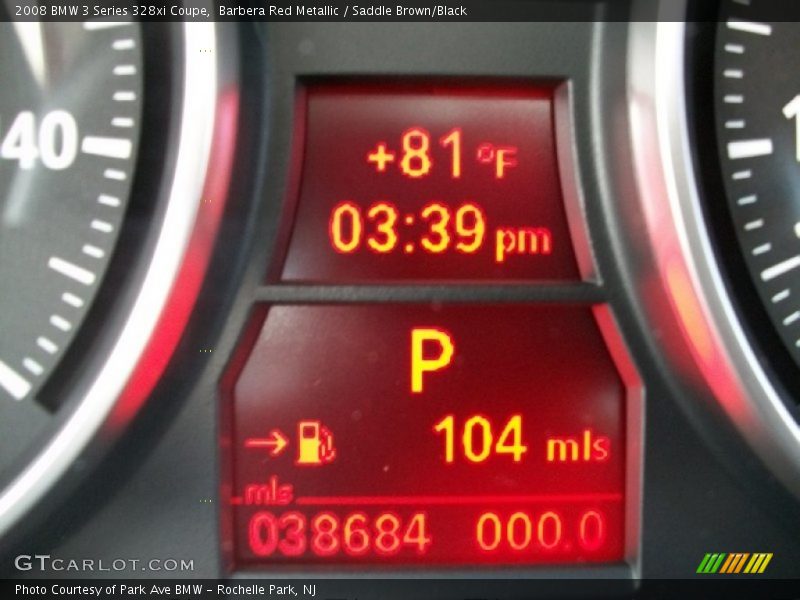 Barbera Red Metallic / Saddle Brown/Black 2008 BMW 3 Series 328xi Coupe