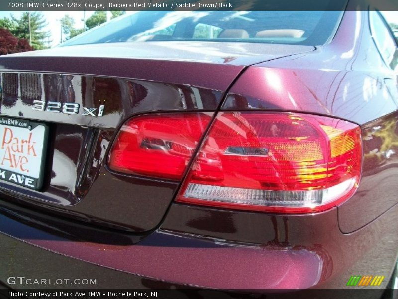 Barbera Red Metallic / Saddle Brown/Black 2008 BMW 3 Series 328xi Coupe