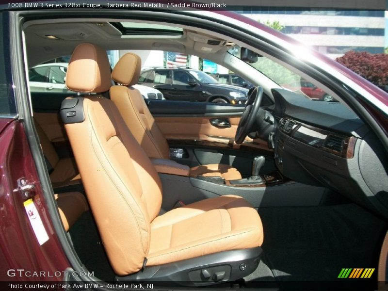 Barbera Red Metallic / Saddle Brown/Black 2008 BMW 3 Series 328xi Coupe