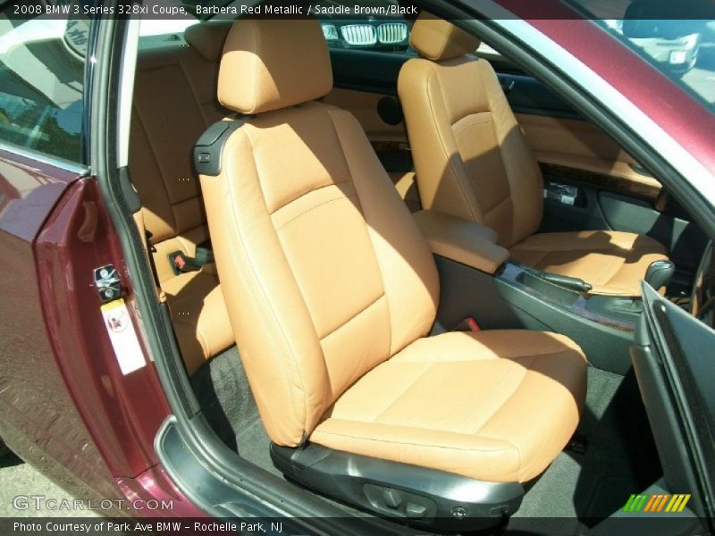 Barbera Red Metallic / Saddle Brown/Black 2008 BMW 3 Series 328xi Coupe