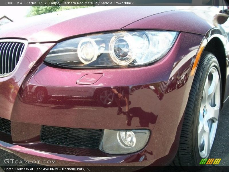 Barbera Red Metallic / Saddle Brown/Black 2008 BMW 3 Series 328xi Coupe