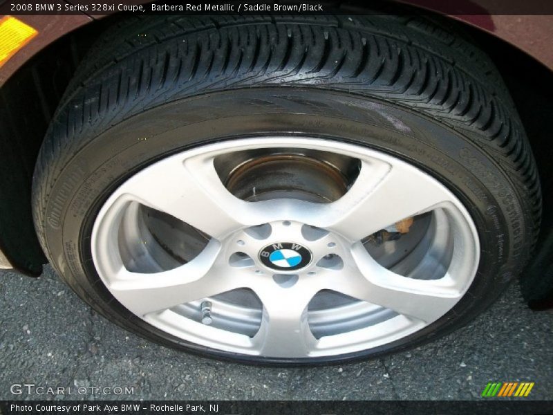 Barbera Red Metallic / Saddle Brown/Black 2008 BMW 3 Series 328xi Coupe
