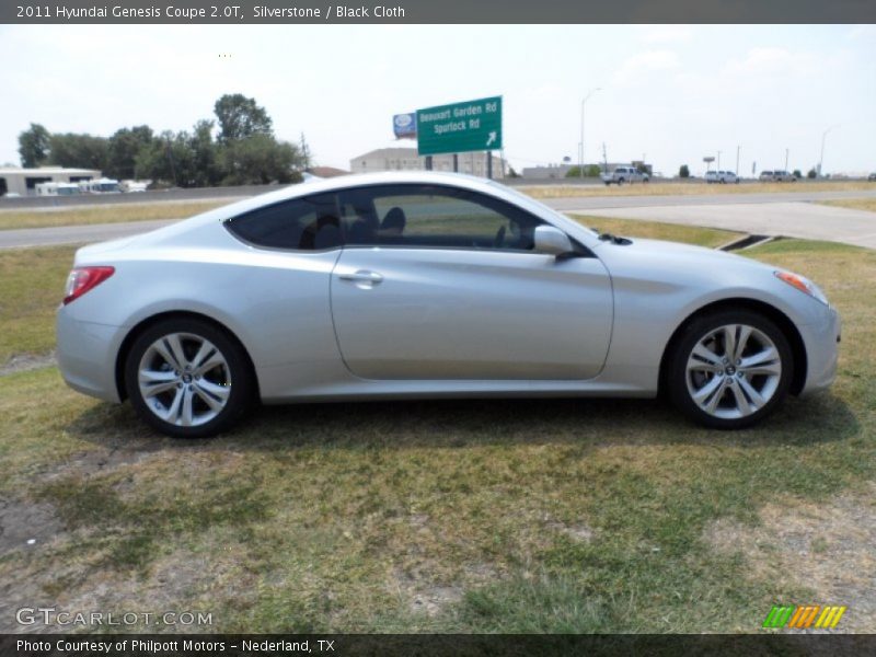 Silverstone / Black Cloth 2011 Hyundai Genesis Coupe 2.0T